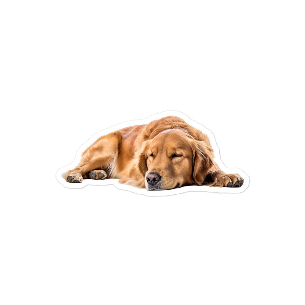 Golden Retriever Sticker - Stickerfy.ai