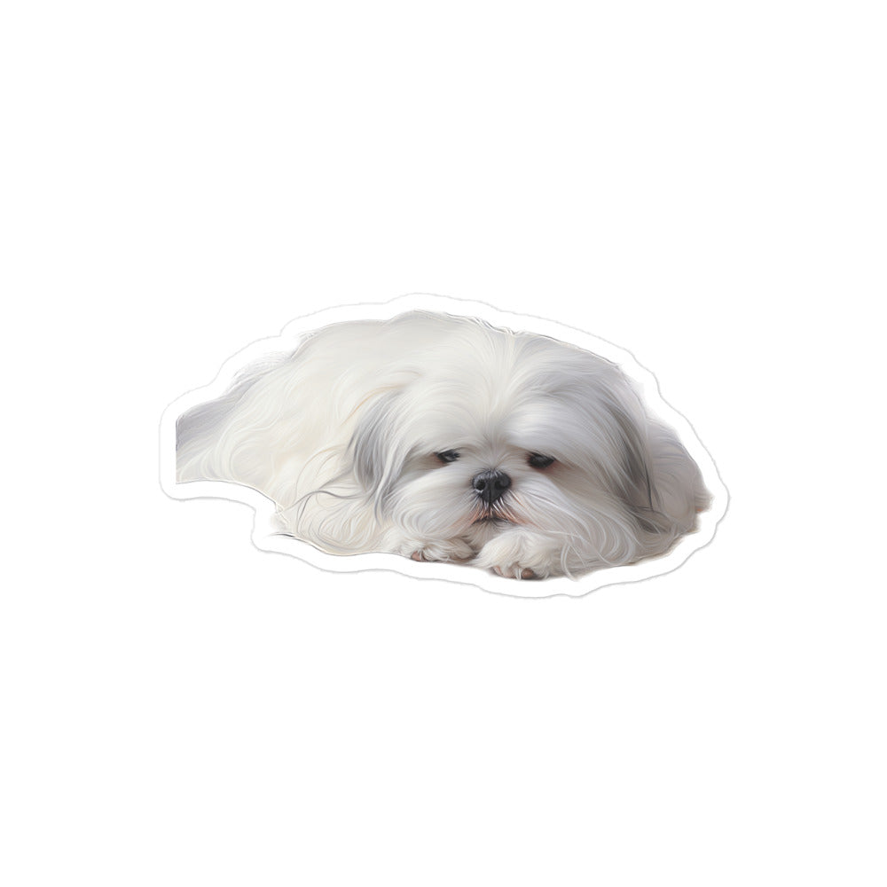 Shih Tzu Sticker - Stickerfy.ai