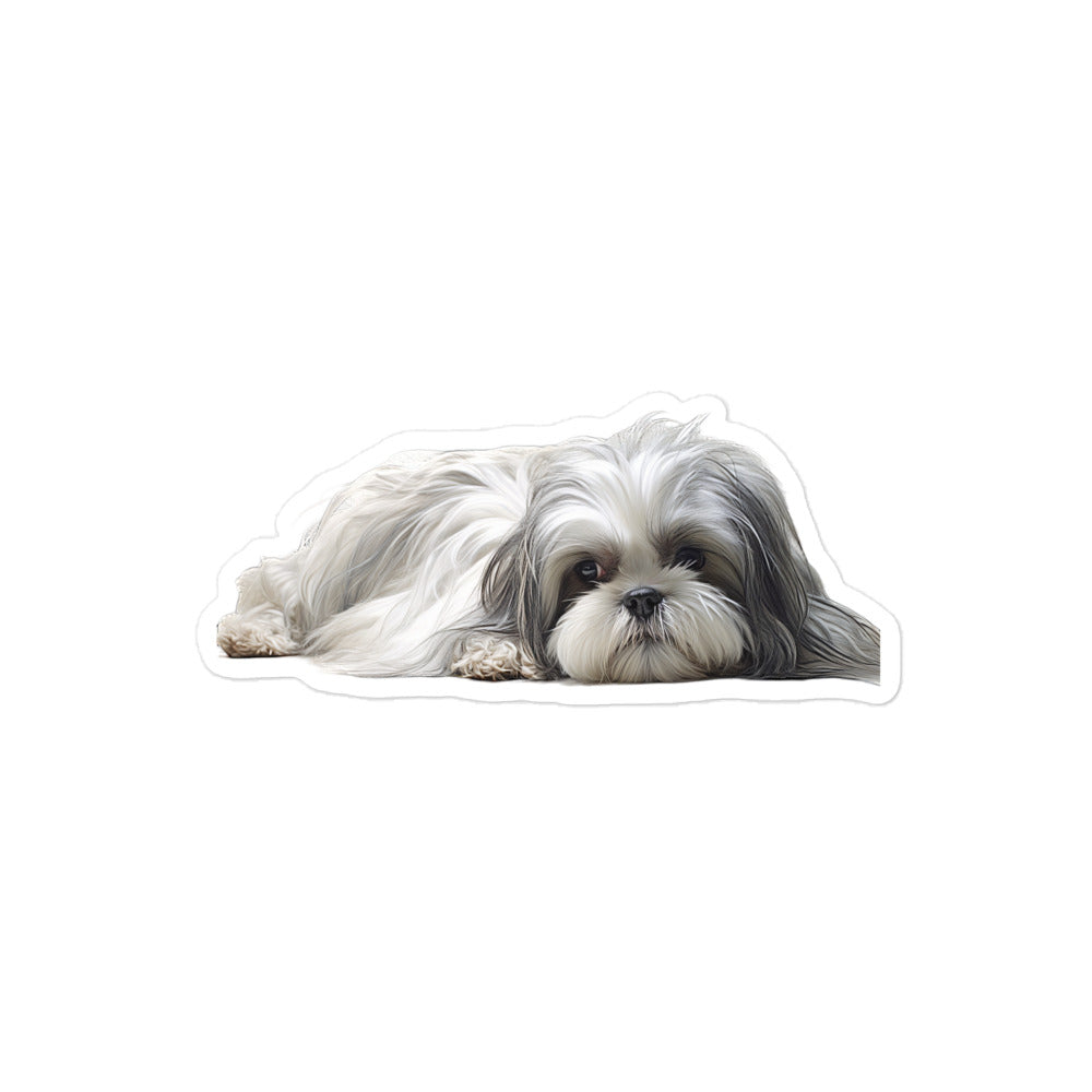 Shih Tzu Sticker - Stickerfy.ai