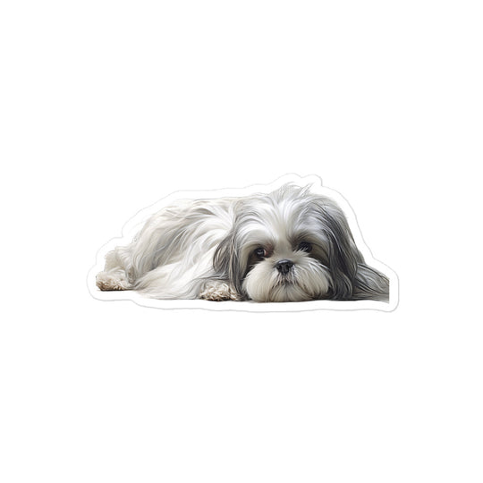 Shih Tzu Sticker - Stickerfy.ai