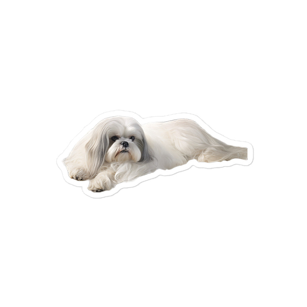 Shih Tzu Sticker - Stickerfy.ai