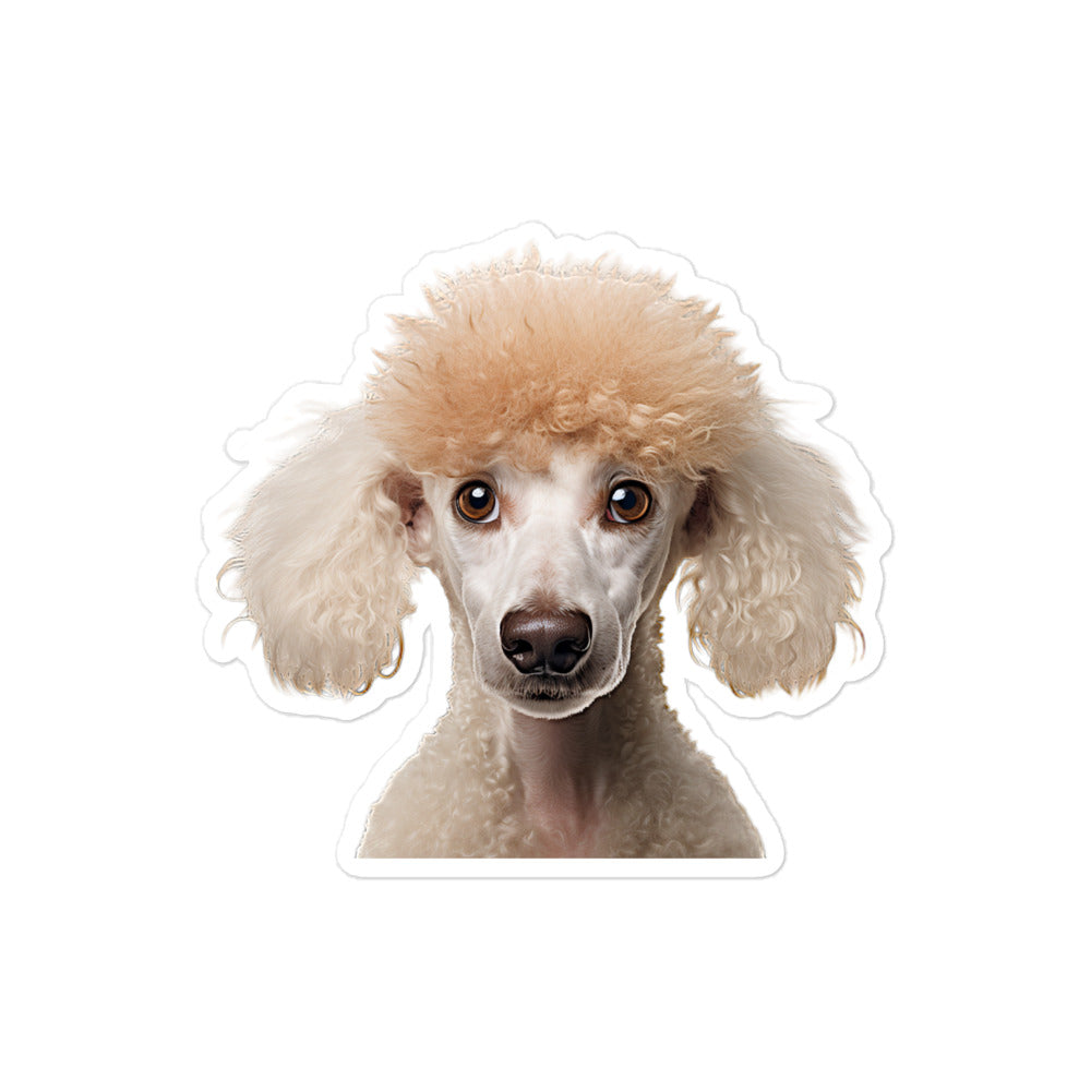 Poodle Sticker - Stickerfy.ai