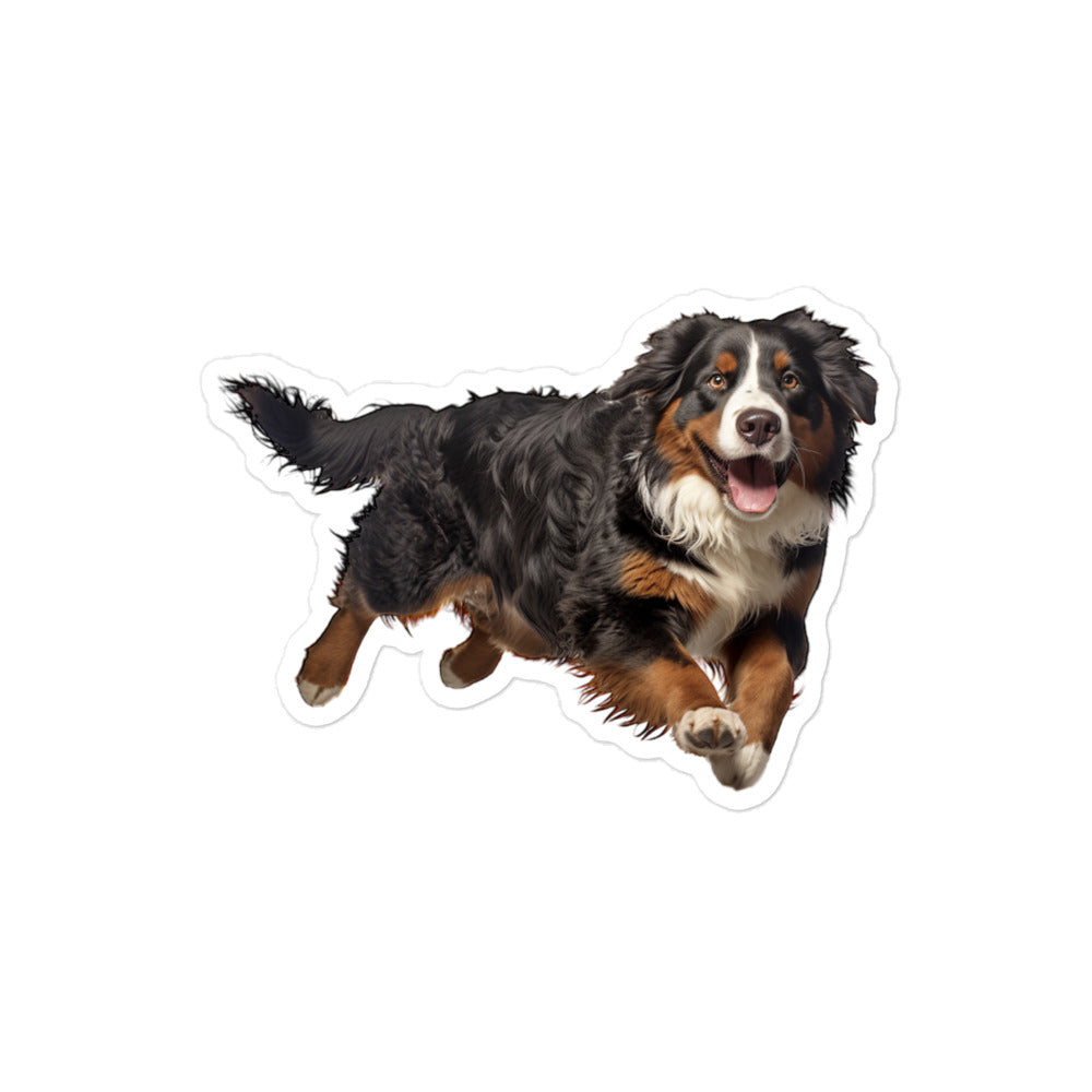 Bernese Mountain Dog Sticker - Stickerfy.ai