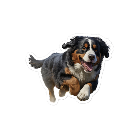 Bernese Mountain Dog Sticker - Stickerfy.ai