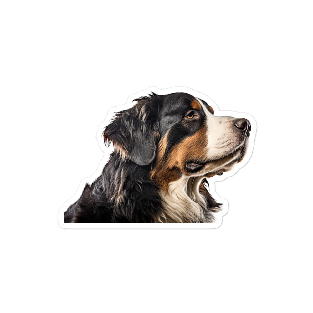 Bernese Mountain Dog Sticker - Stickerfy.ai