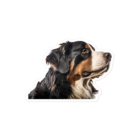 Bernese Mountain Dog Sticker - Stickerfy.ai