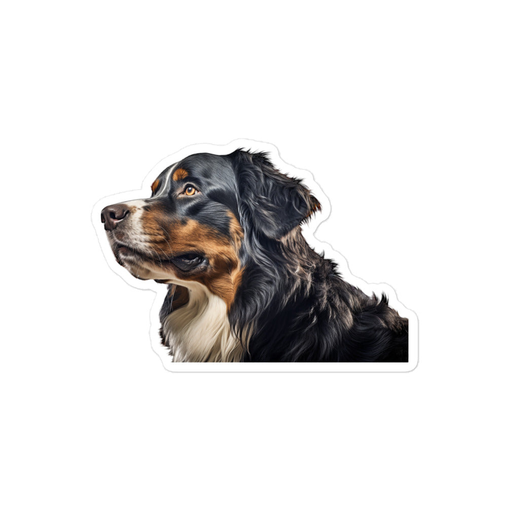 Bernese Mountain Dog Sticker - Stickerfy.ai