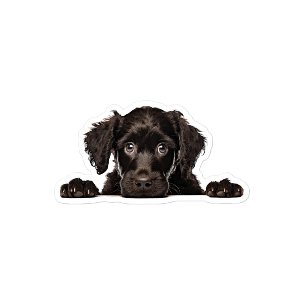 Portuguese Water Dog Sticker - Stickerfy.ai