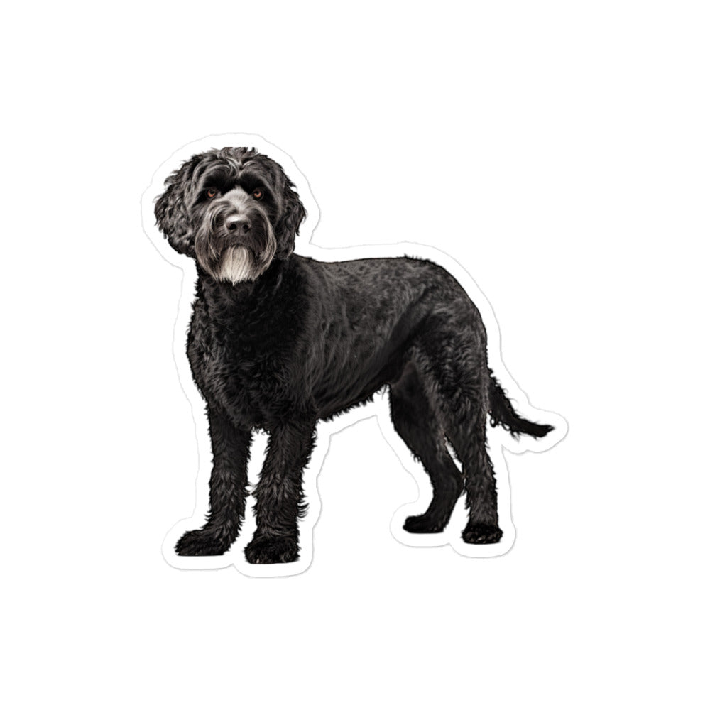Portuguese Water Dog Sticker - Stickerfy.ai