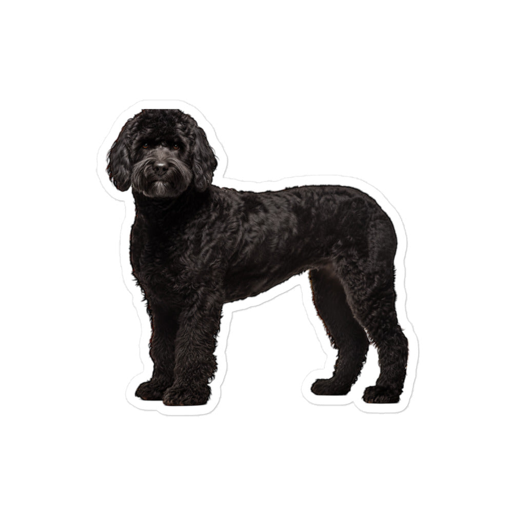 Portuguese Water Dog Sticker - Stickerfy.ai