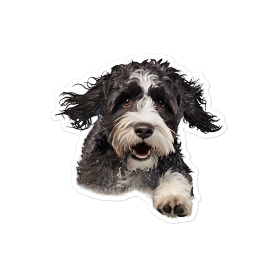 Portuguese Water Dog Sticker - Stickerfy.ai