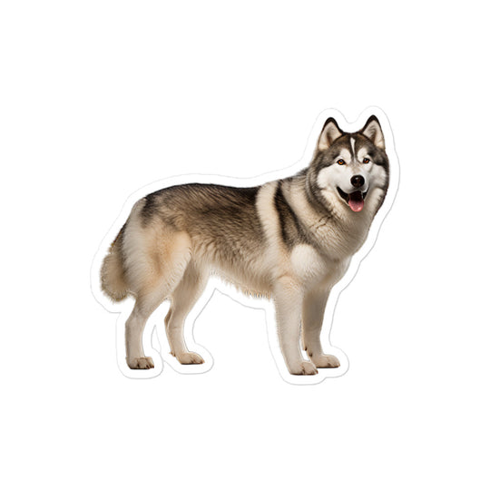 Alaskan Malamute Sticker - Stickerfy.ai