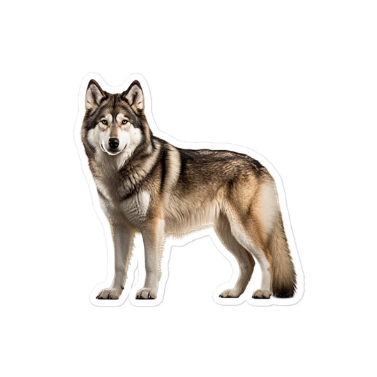 Alaskan Malamute Sticker - Stickerfy.ai