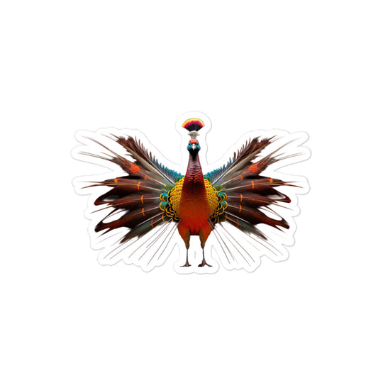 Ring Necked Pheasant Sticker - Stickerfy.ai