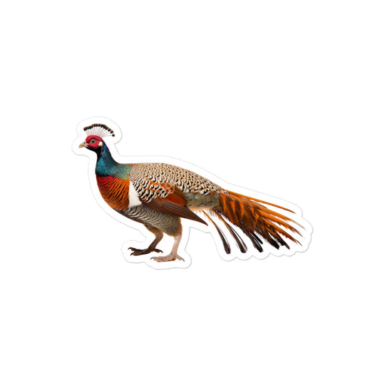 Ring Necked Pheasant Sticker - Stickerfy.ai