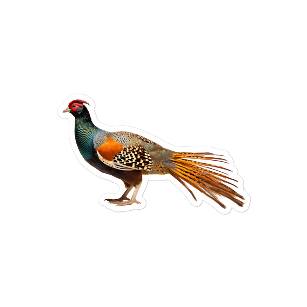 Ring Necked Pheasant Sticker - Stickerfy.ai