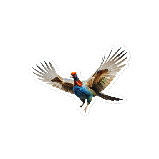 Ring Necked Pheasant Sticker - Stickerfy.ai