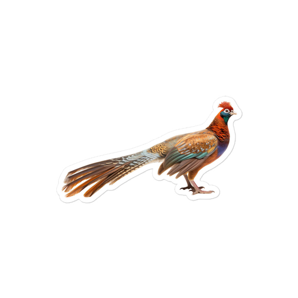 Ring Necked Pheasant Sticker - Stickerfy.ai