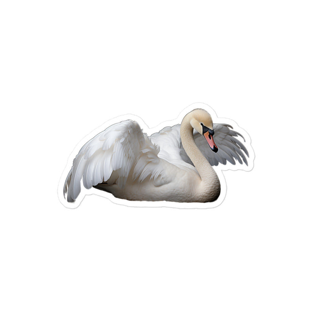 Mute Swan Sticker - Stickerfy.ai