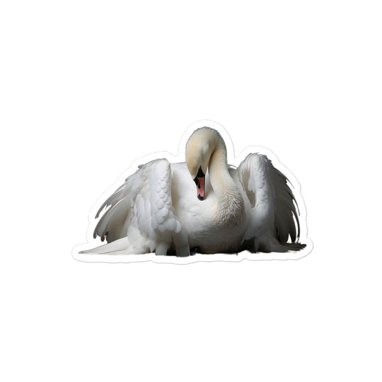 Mute Swan Sticker - Stickerfy.ai