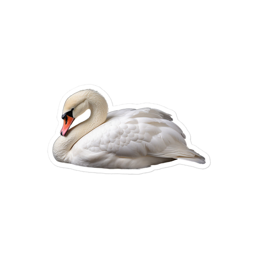 Mute Swan Sticker - Stickerfy.ai