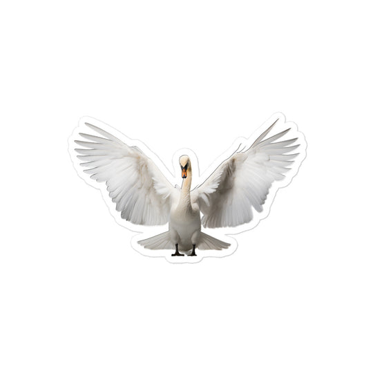 Mute Swan Sticker - Stickerfy.ai