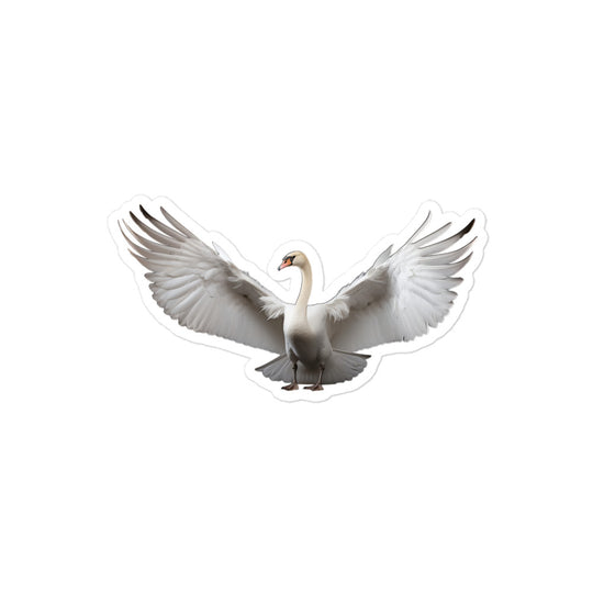 Mute Swan Sticker - Stickerfy.ai