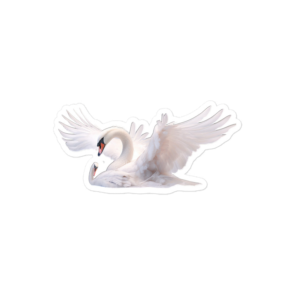 Mute Swan Sticker - Stickerfy.ai