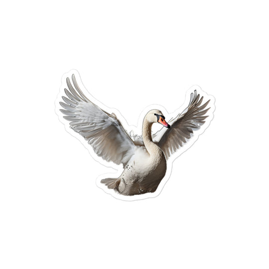 Mute Swan Sticker - Stickerfy.ai