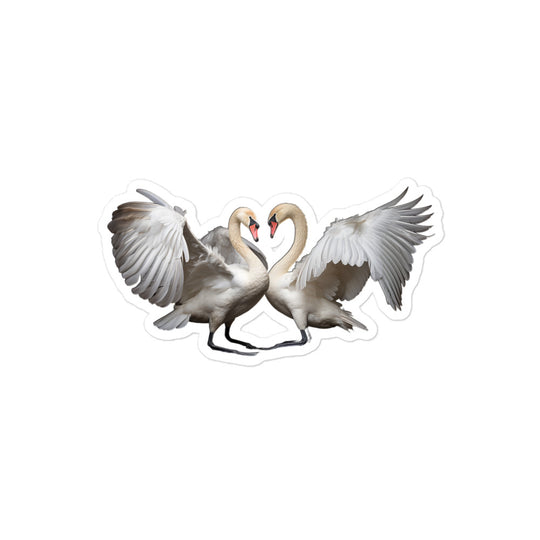 Mute Swan Sticker - Stickerfy.ai