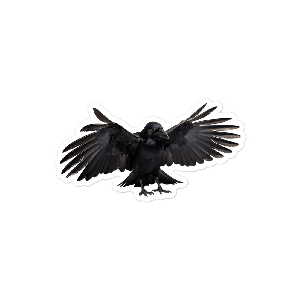 Raven Sticker - Stickerfy.ai