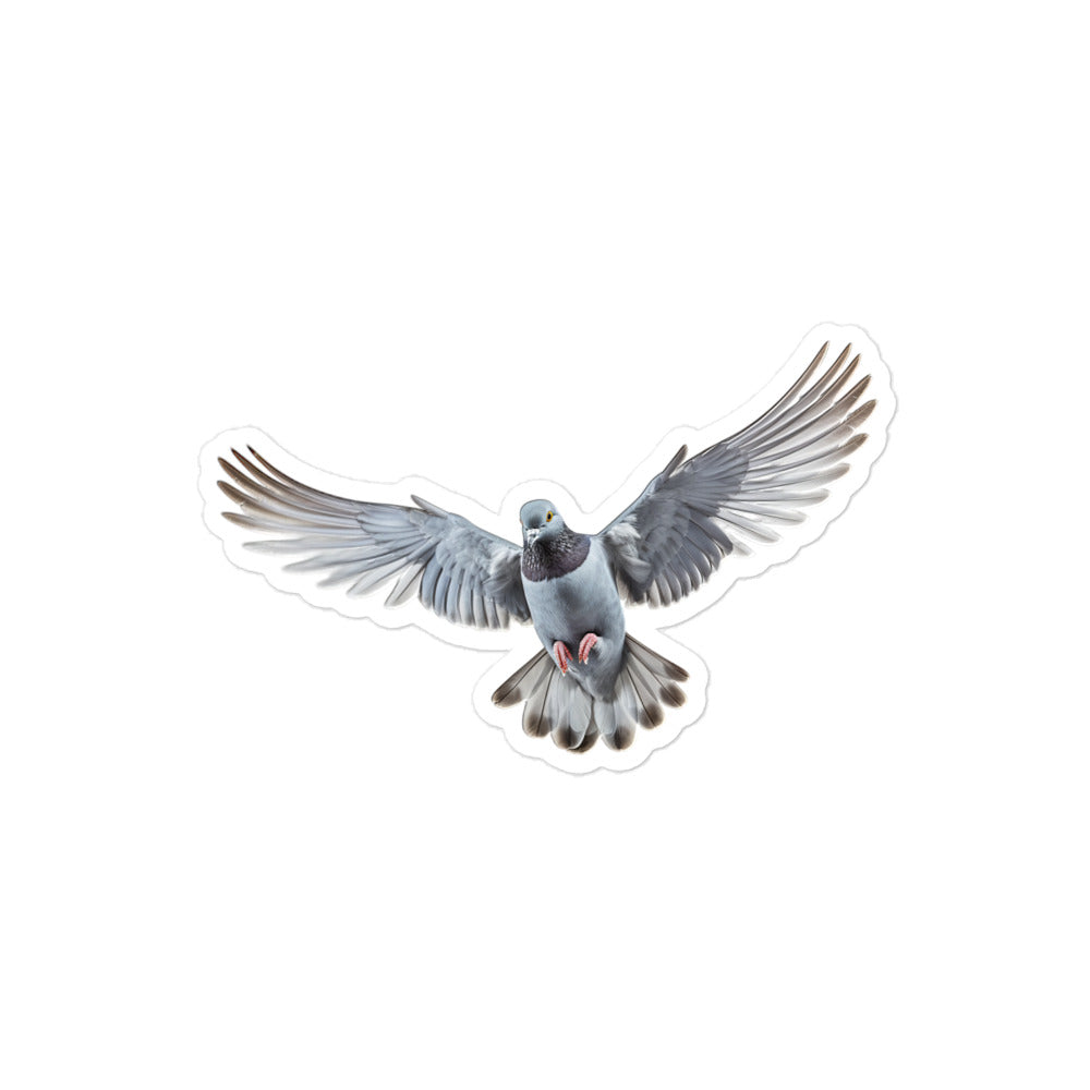 Homing Pigeon Sticker - Stickerfy.ai