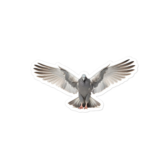 Homing Pigeon Sticker - Stickerfy.ai