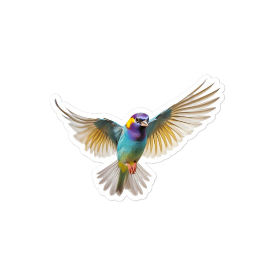 Gouldian Finch Sticker - Stickerfy.ai