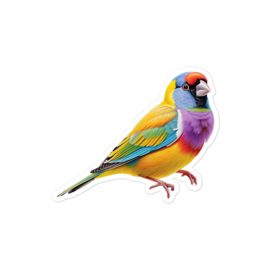 Gouldian Finch Sticker - Stickerfy.ai