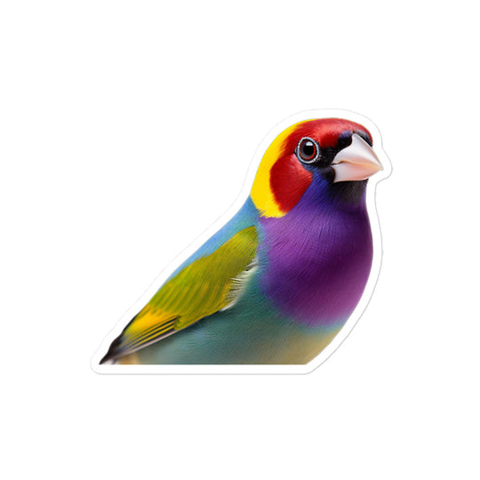 Gouldian Finch Sticker - Stickerfy.ai