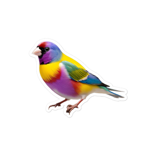 Gouldian Finch Sticker - Stickerfy.ai