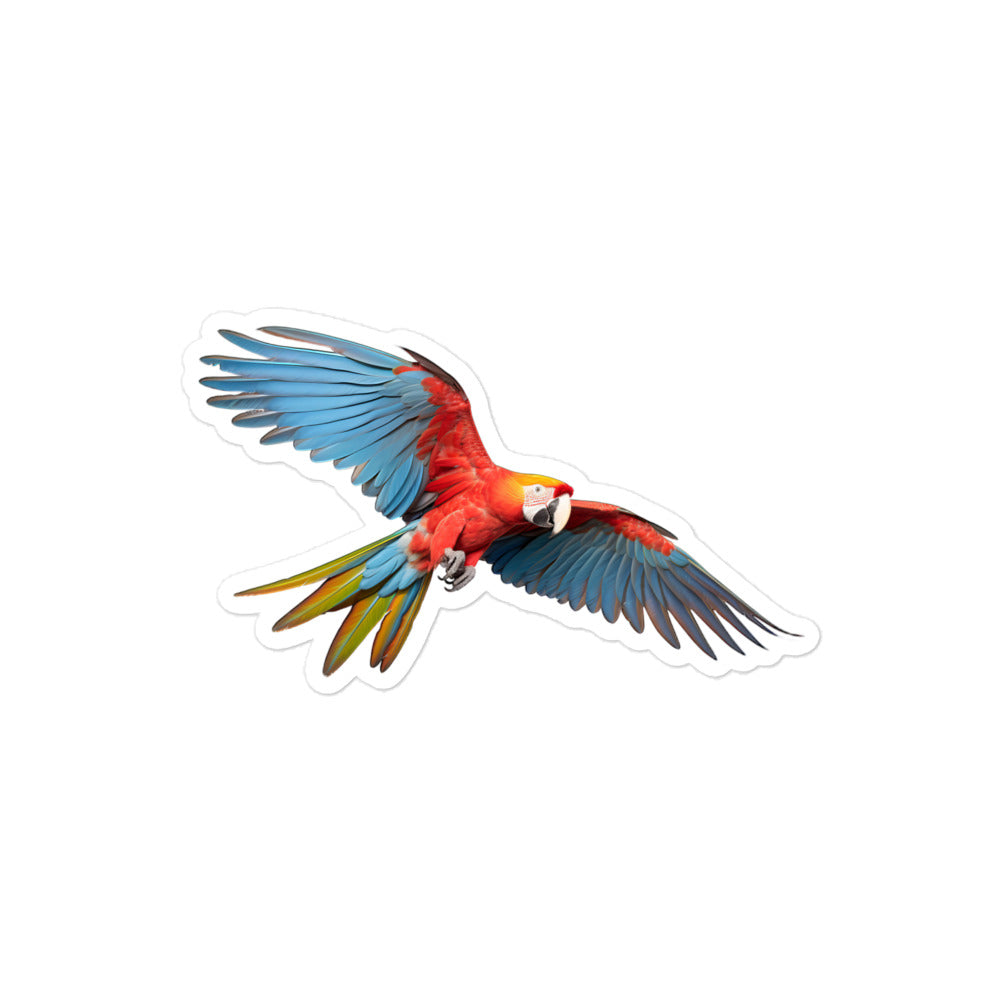 Macaw Sticker - Stickerfy.ai