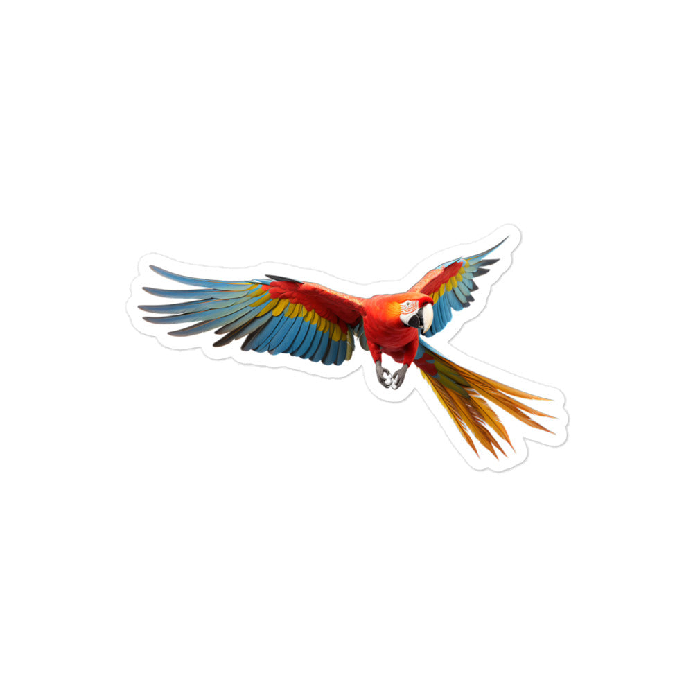 Macaw Sticker - Stickerfy.ai