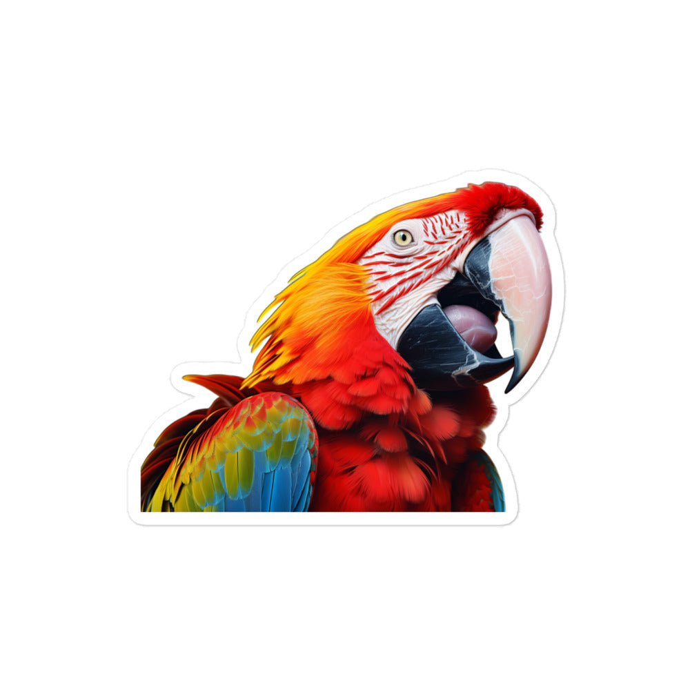 Macaw Sticker - Stickerfy.ai