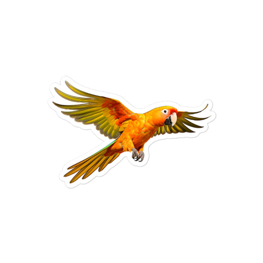 Sun Conure Sticker - Stickerfy.ai