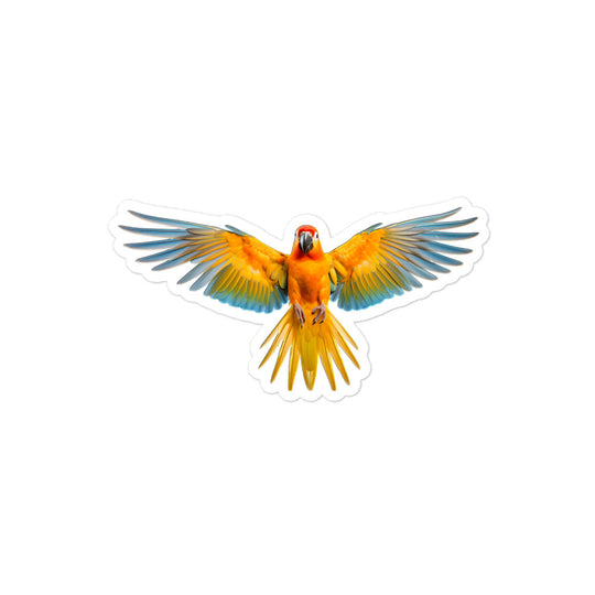 Sun Conure Sticker - Stickerfy.ai