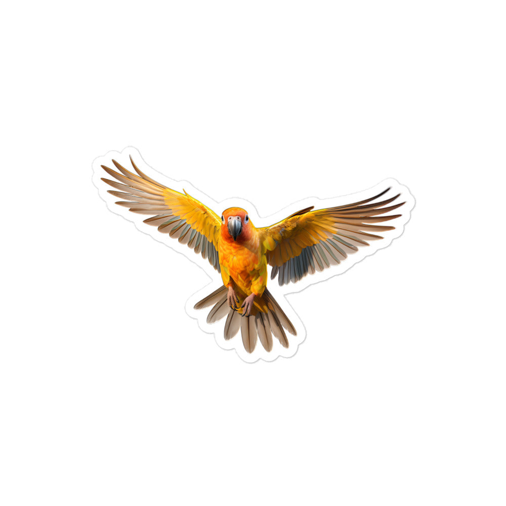 Sun Conure Sticker - Stickerfy.ai