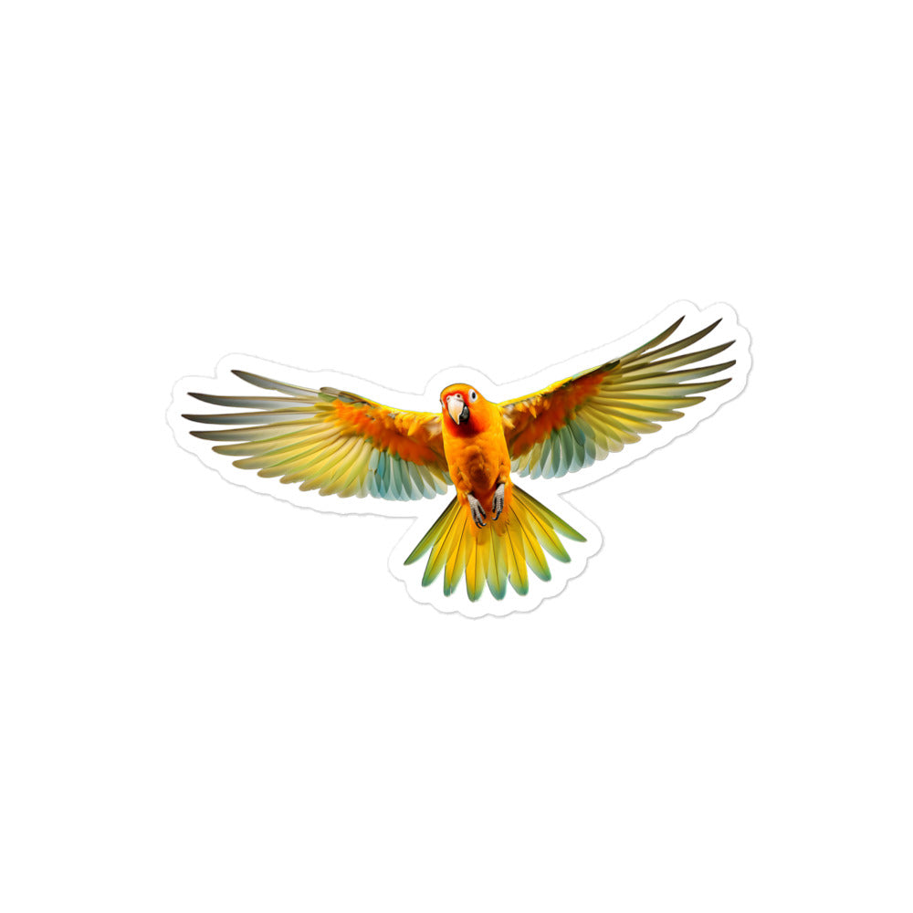 Sun Conure Sticker - Stickerfy.ai