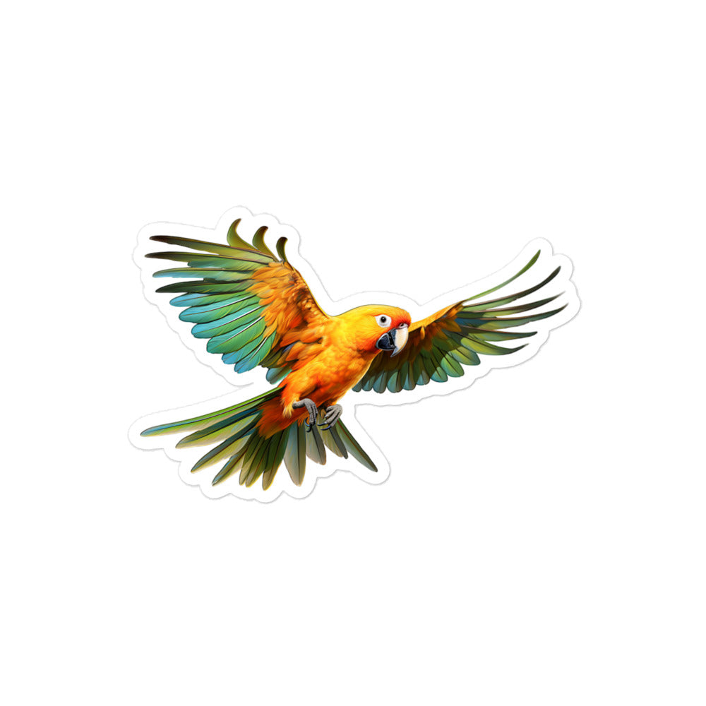 Sun Conure Sticker - Stickerfy.ai