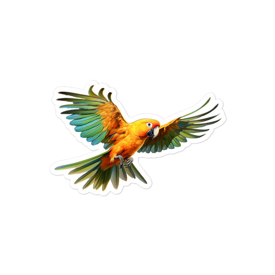 Sun Conure Sticker - Stickerfy.ai