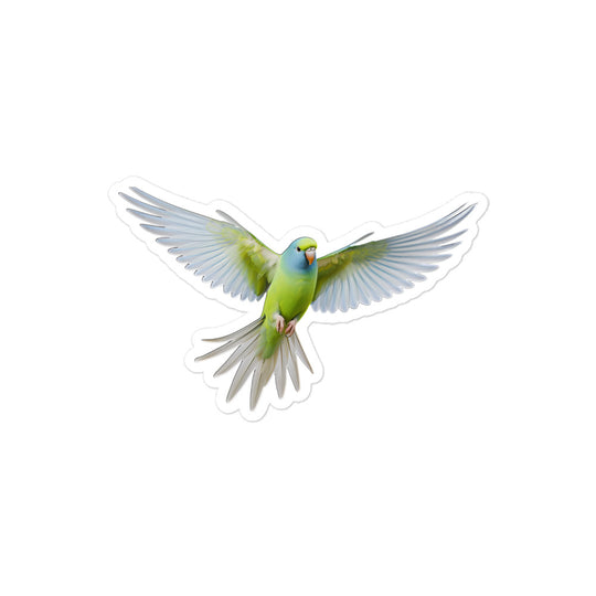 Indian Ringneck Parakeet Sticker - Stickerfy.ai