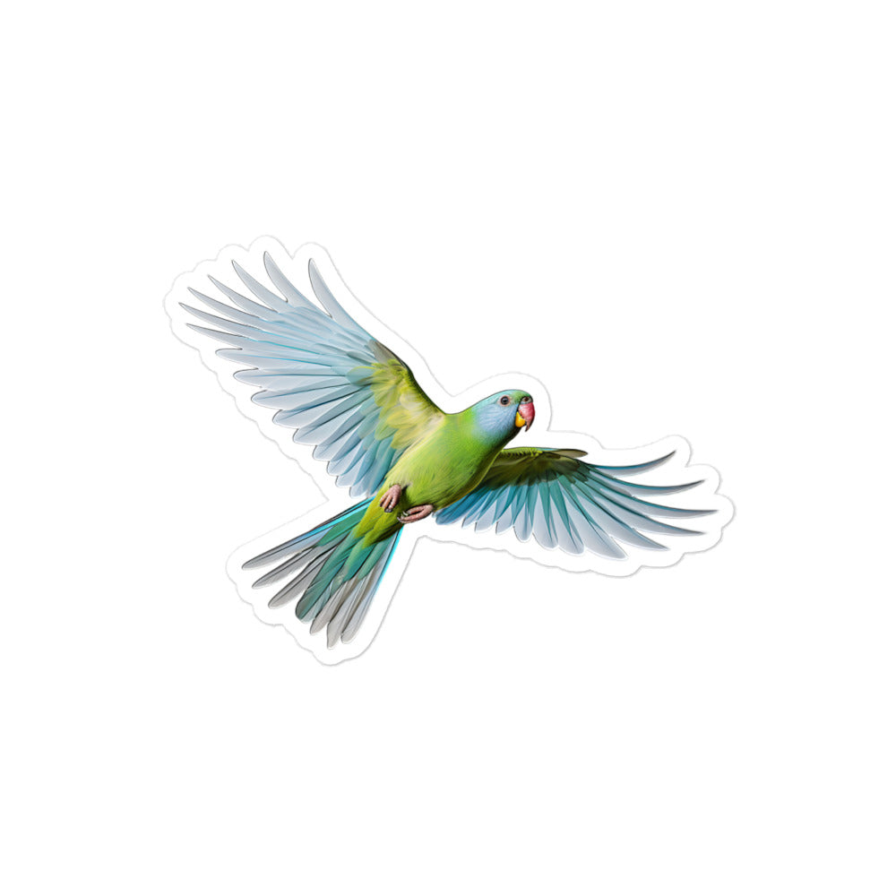 Indian Ringneck Parakeet Sticker - Stickerfy.ai