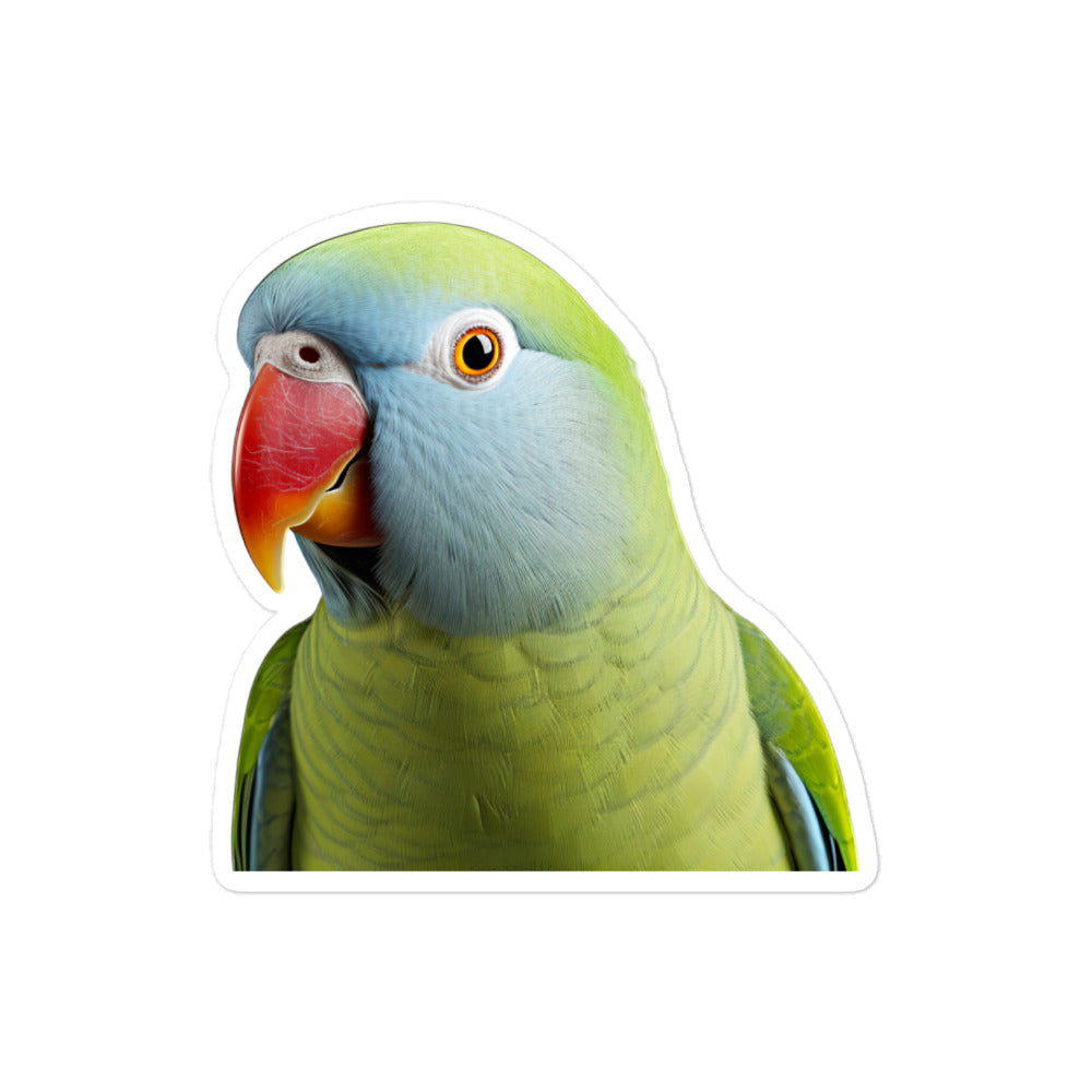 Indian Ringneck Parakeet Sticker - Stickerfy.ai