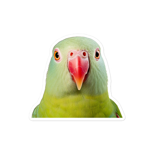 Indian Ringneck Parakeet Sticker - Stickerfy.ai